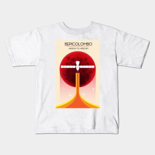 BepiColombo Space Art Kids T-Shirt